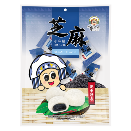 芝麻小麻糬
