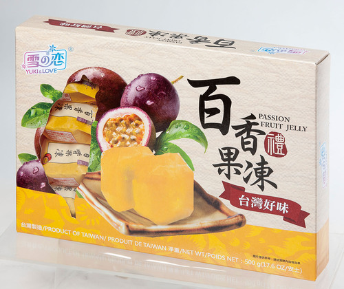 雪之戀/百香果果凍